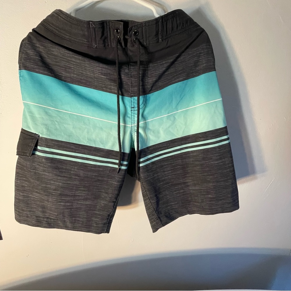 Two swimming trunks